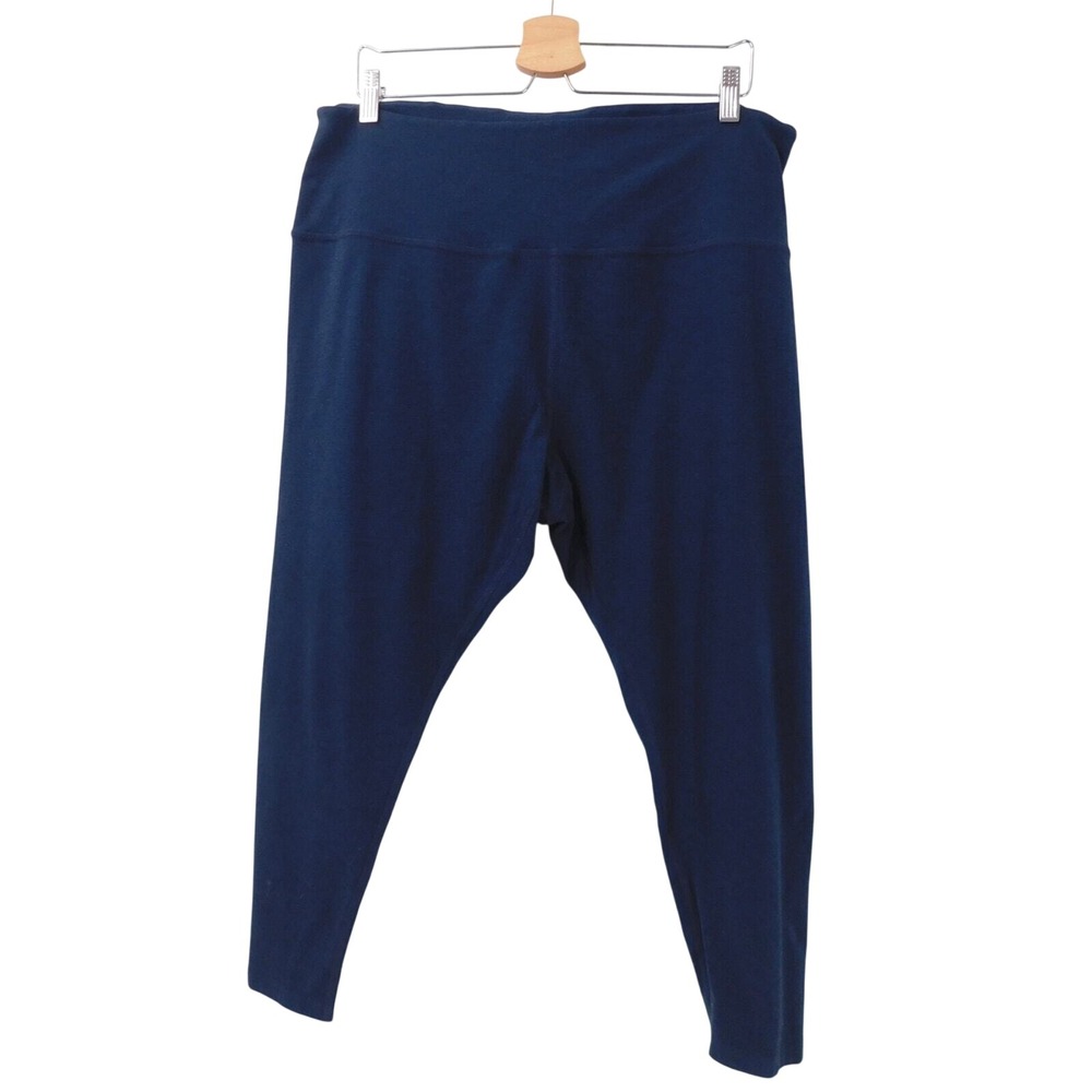 Beyond Yoga High Waisted Capri Leggings Womens‎ 3X Blue Athletic